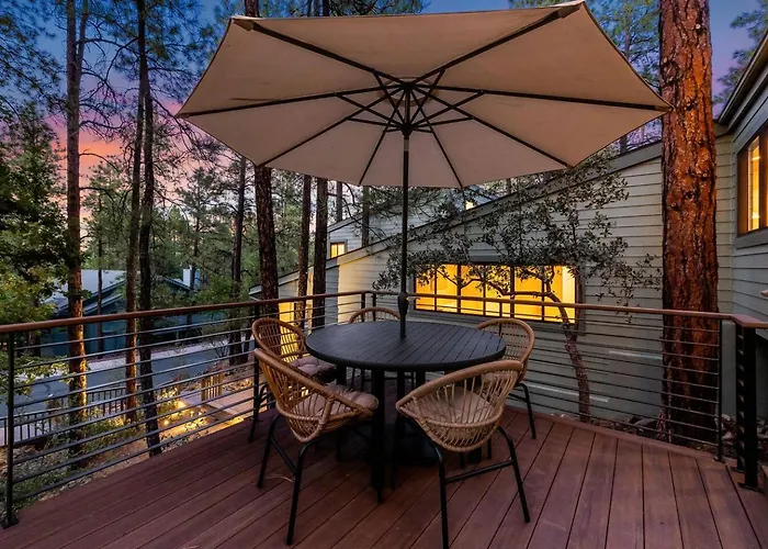 Ferienhaus Luxe Treehouse /stunning Woodside 4/3