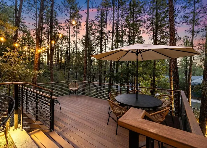 Luxe Treehouse /stunning Woodside 4/3 *